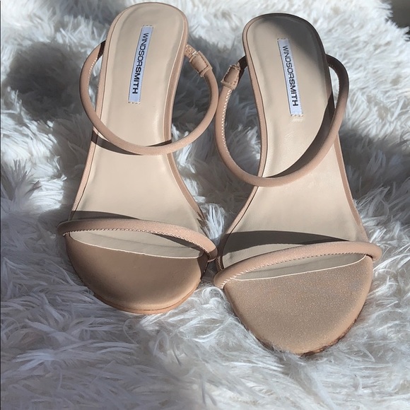 windsor smith tan heels